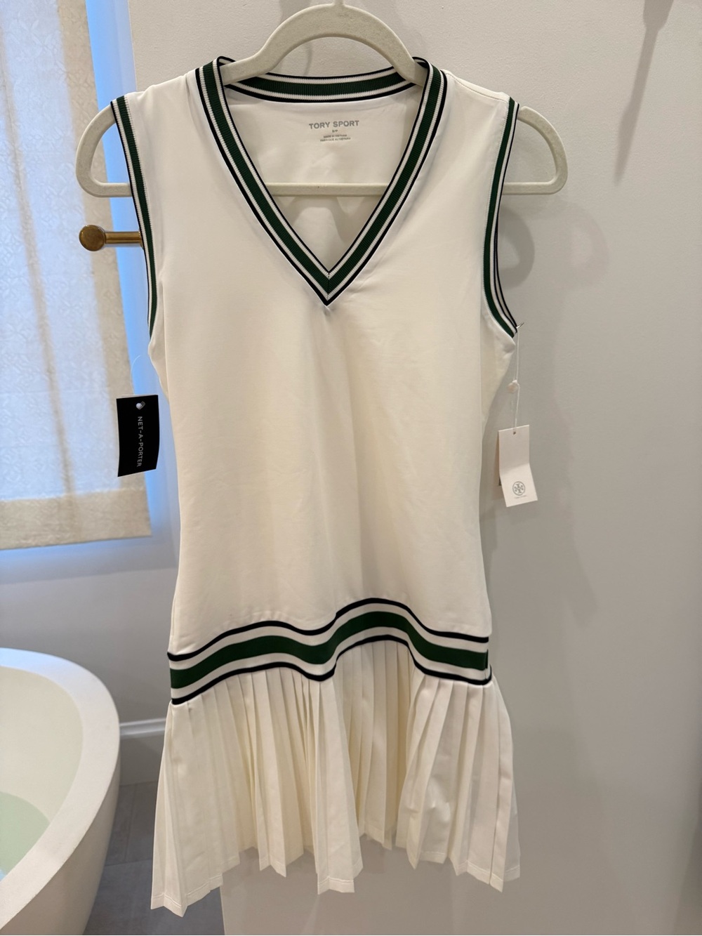 NWT Tory Sport Jersey Tennis Dress, size S